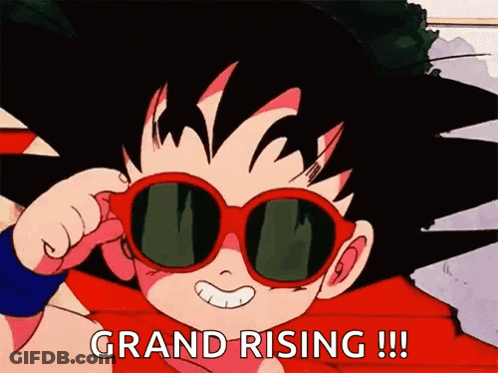 Boy In Sunglasses Saying Grand Rising GIF