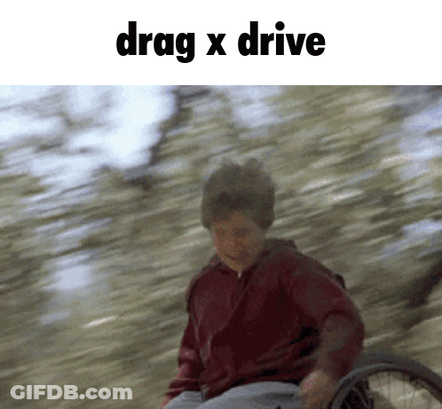 Boy In Wheelchair With Drag X Drive GIF