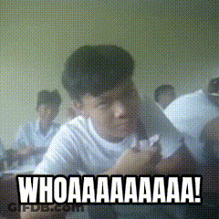 Boy In White Shirt Saying Whoa GIF