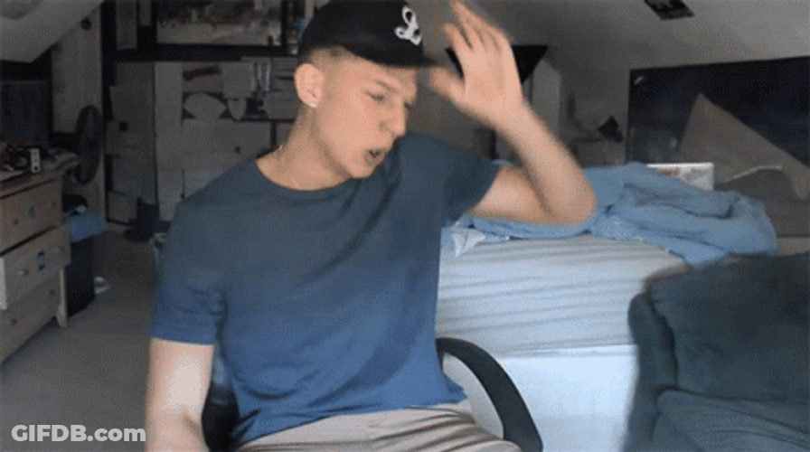 Boy Is In His Anger State GIF