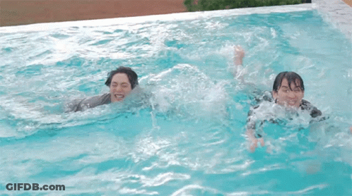 Boy Jumping On Trampoline In RS Shirt GIF