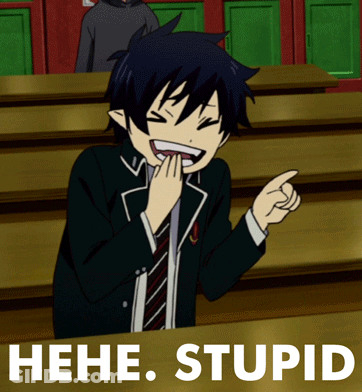 Boy Laughing Saying He He Stupid GIF