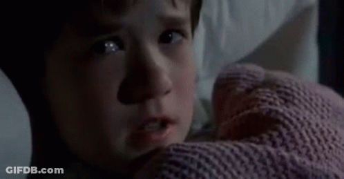 Boy Laying In Bed Saying I See GIF
