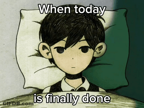 Boy Laying On Bed When Today Is Done GIF
