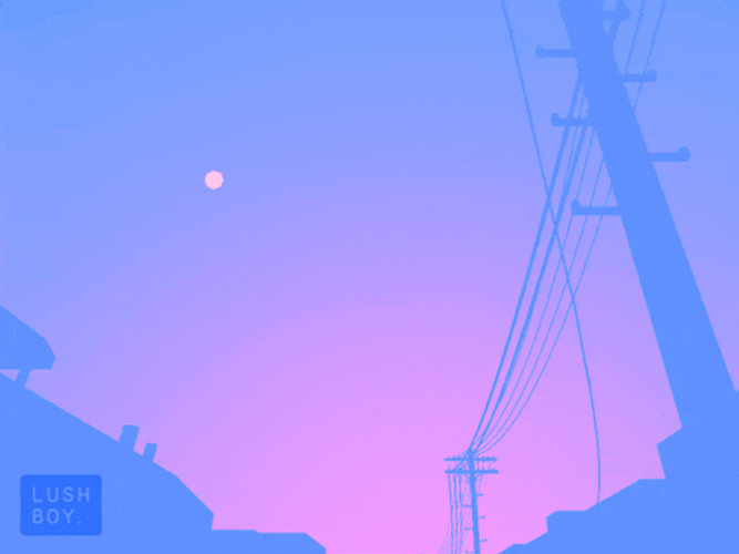 Boy Lofi Lush Moon Girl GIF