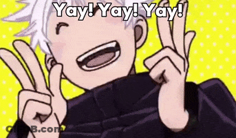 Boy Making Peace Sign GIF
