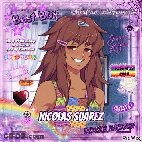 Boy Named Nicolas Suarez GIF