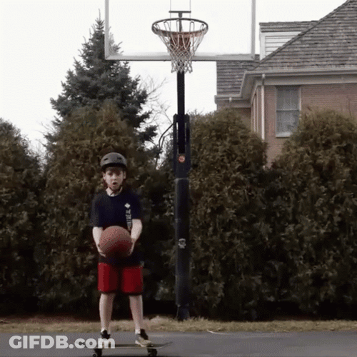 Boy On A Skate Board GIF