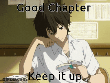Boy Reading Book Good Chapter Keep It Up GIF