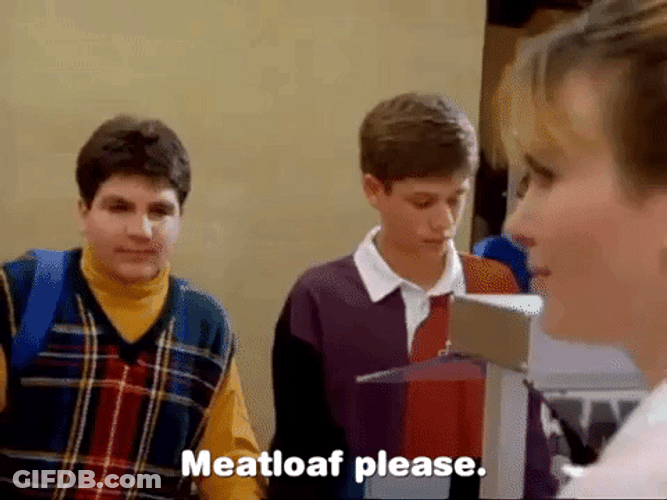 Boy Requesting For Meatloaf GIF