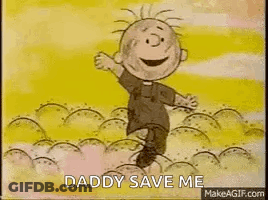 Boy Running In Field Saying Daddy Save Me GIF