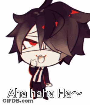 Boy Saying Aha Haha Ha GIF