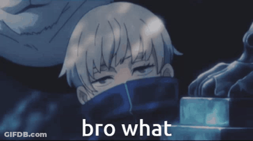 Boy Saying Bro What GIF