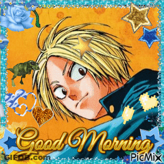 Boy Saying Good Morning GIF