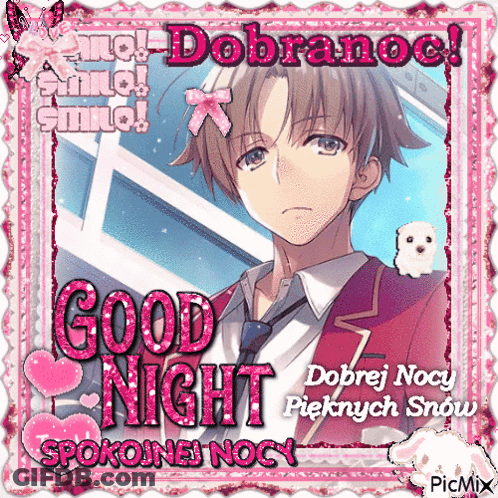 Boy Saying Good Night GIF