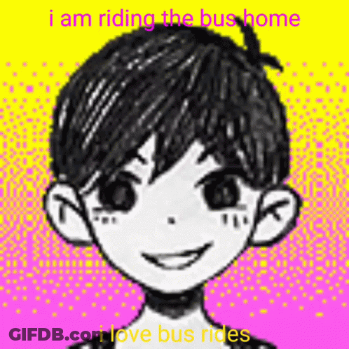 Boy Saying I Am Riding The Bus Home I Love Bus Rides GIF