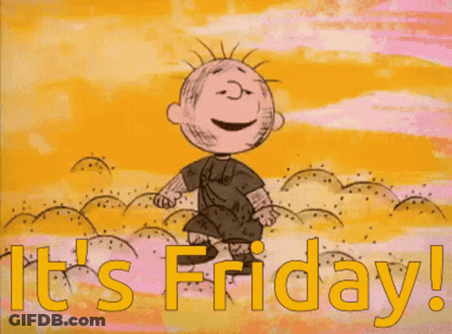 Boy Saying Its Friday GIF