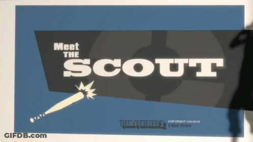 Boy Scouts Sitting At Table Asking Who's Missing GIF