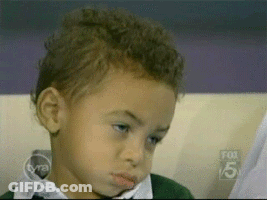 Boy Sitting In Front Of Fox 5 Screen GIF