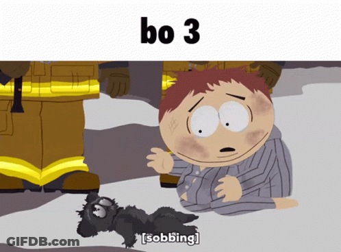 Boy Sitting Next To Stuffed Animal With Number 3 GIF