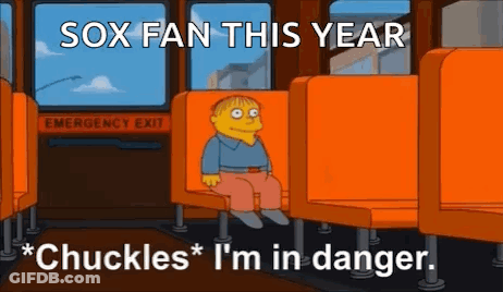 Boy Sitting On Bus With Sox Fan This Year GIF