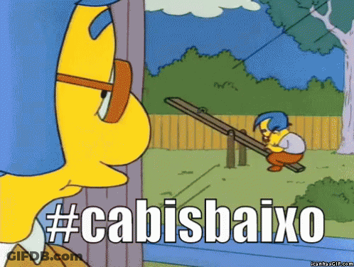 Boy Sitting On Seesaw #Cabisbaixo GIF