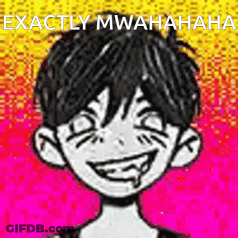 Boy Smiling With Mwahaha GIF