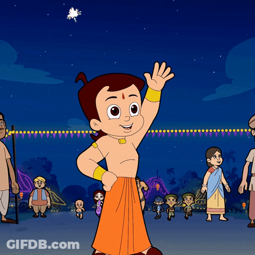 Boy Standing In Front Of Group Of People GIF