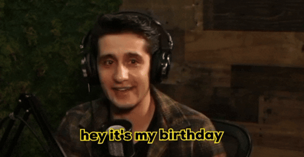 Boy Streamer Birthday Month GIF