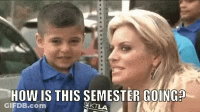 Boy Talking Into Microphone GIF