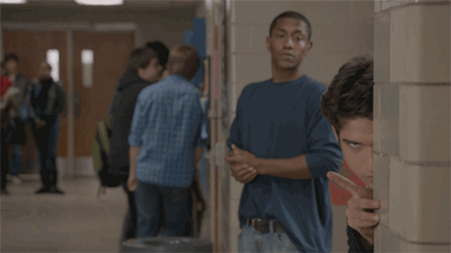 Boy There You Are Reaction GIF