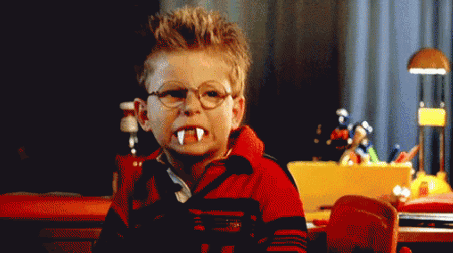 Boy Vampire Teeth GIF