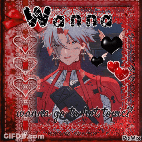 Boy Wanna Go To Hot Topic GIF