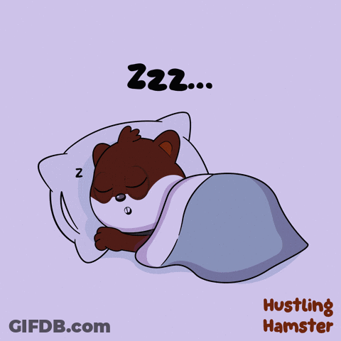 Boy Wearing Glasses Lying In Bed GIF