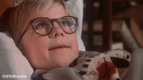 Boy Wearing Glasses Lying In Bed GIF