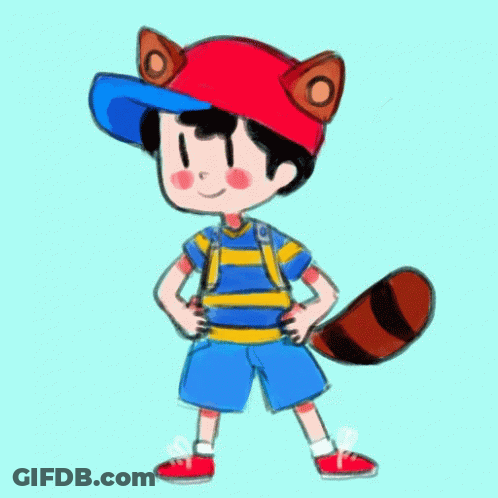 Boy Wearing Hat And Ears GIF