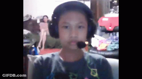 Boy Wearing Headphones And Microphone GIF