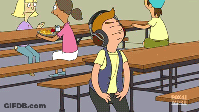 Boy Wearing Headphones Fox 41 WDRB GIF