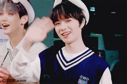 Boy Wearing SNS Vest GIF