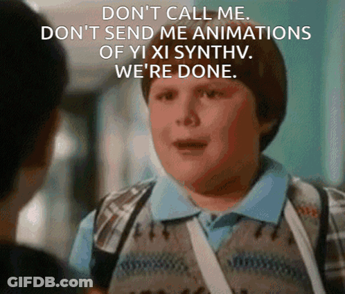 Boy With Backpack Saying Don't Call Me GIF
