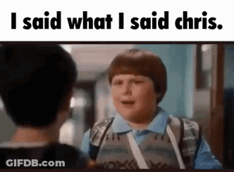 Boy With Backpack Talking To Another Boy GIF