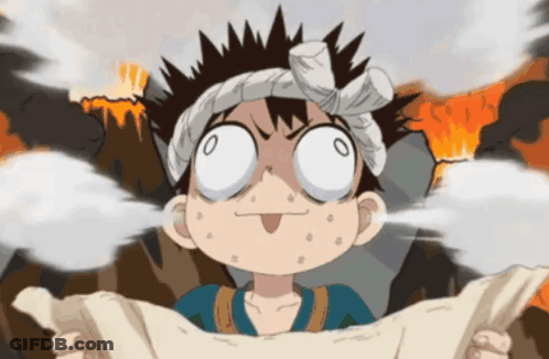 Boy With Bandana Holding Paper Making Funny Face GIF