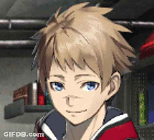 Boy With Blonde Hair And Blue Eyes GIF