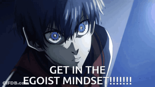 Boy With Blue Eyes Get In The Egoist Mindset GIF