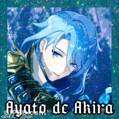 Boy With Blue Hair Ayato De Akira GIF
