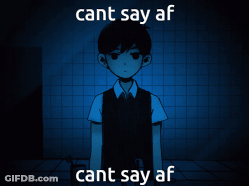Boy With Cant Say Af Text GIF
