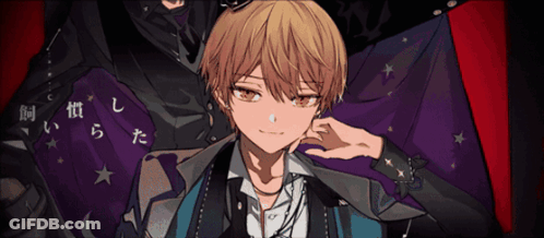 Boy With Chinese Writing GIF