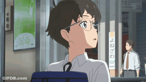 Boy With Glasses By Dococa Sign GIF