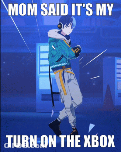 Boy With Headphones Mom Said It's My Turn On The Xbox GIF