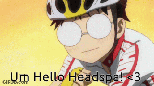 Boy With Helmet And Glasses Says Um Hello Headspa GIF